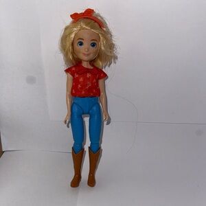 Spirit Horse 🐴 Movie Doll Blonde Doll in Red Top & Blue Pants